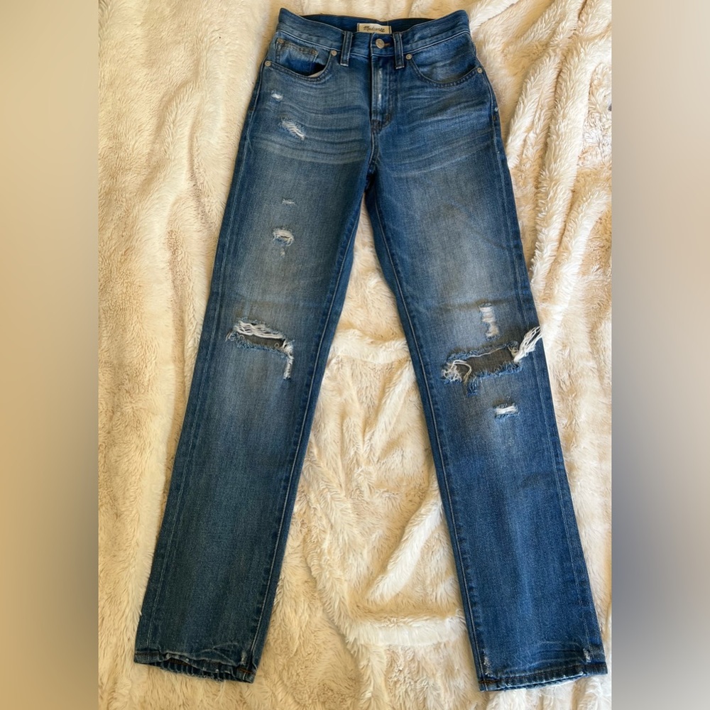 Madewell Distressed The Perfect Vintage jeans 24 x 28